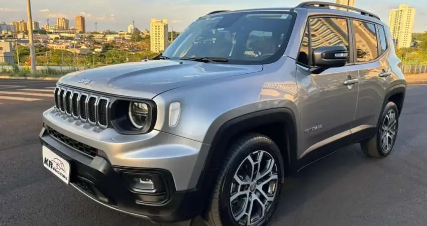 Jeep Renegade LGTD 1.3T 270 2022 - Prata - 2022/2022