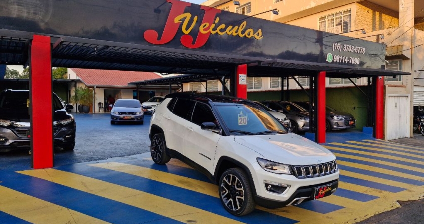 JEEP COMPAS LIMITED 4X4 AT 2020 BRANCO 