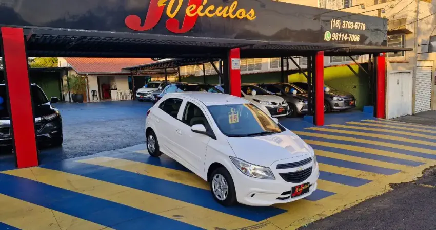 GM ONIX 1.0 LS 2015 BRANCO COMPLETO 