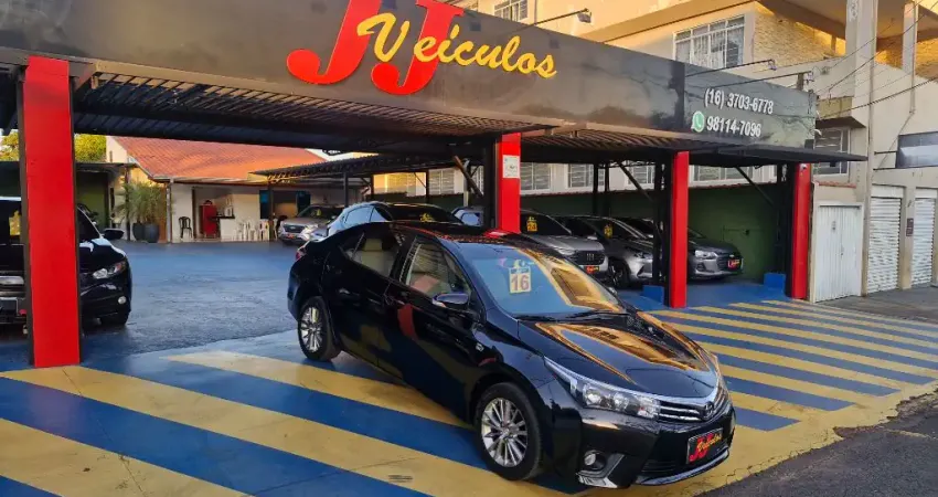 COROLLA 2.0 XEI AT 2016 PRETO 