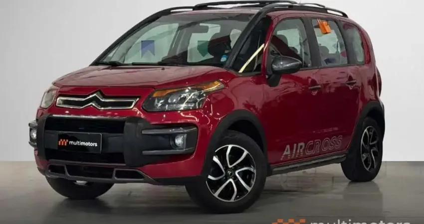 Citroën AirCross SALOMON EXCLUSIVE 1.6 Flex Aut.  - Vermelha - 2015/2015