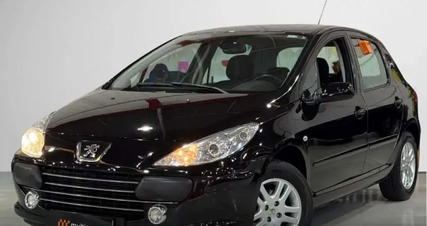 Peugeot 307 Soleil/ Presence 1.6/1.6 Flex 16V 5p  - Preta - 2011/2012