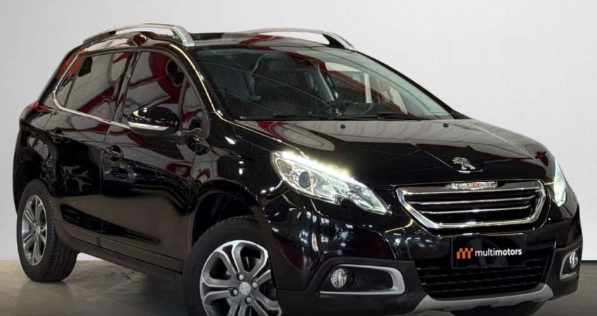 Peugeot 2008 Griffe 1.6 Flex 16V 5p Aut.  - Preta - 2016/2017