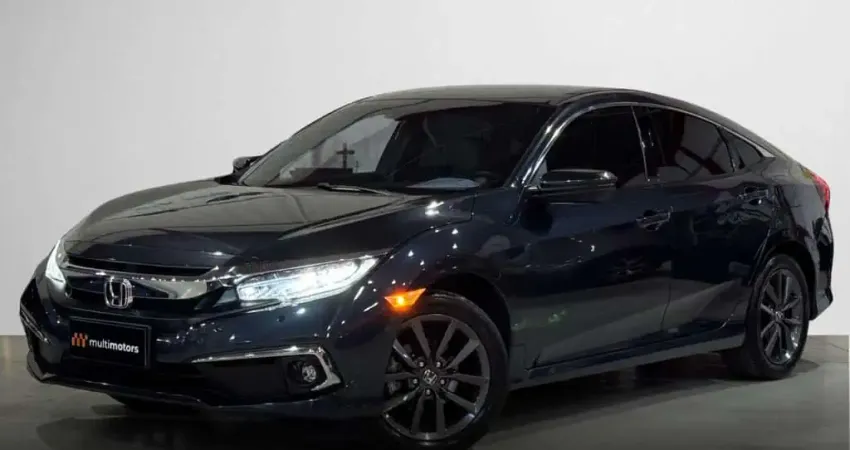 Honda Civic Sedan EXL 2.0 Flex 16V Aut.4p  - Azul - 2021/2021
