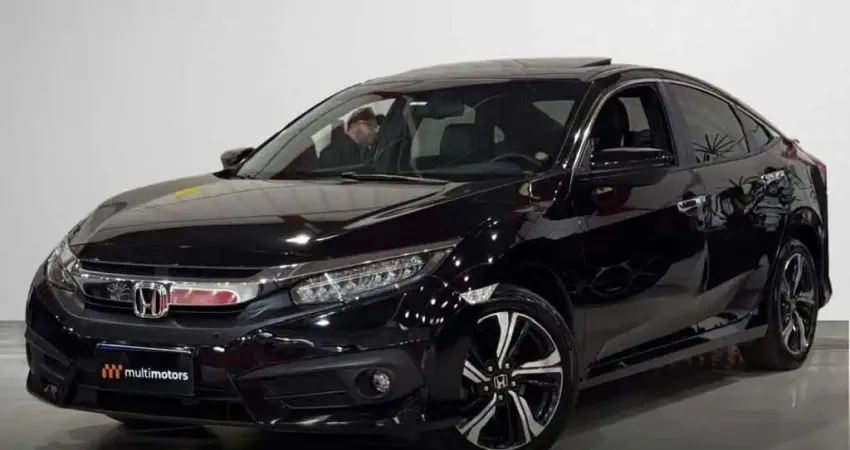 Honda Civic Sedan TOURING 1.5 Turbo 16V Aut.4p  - Preta - 2017/2017