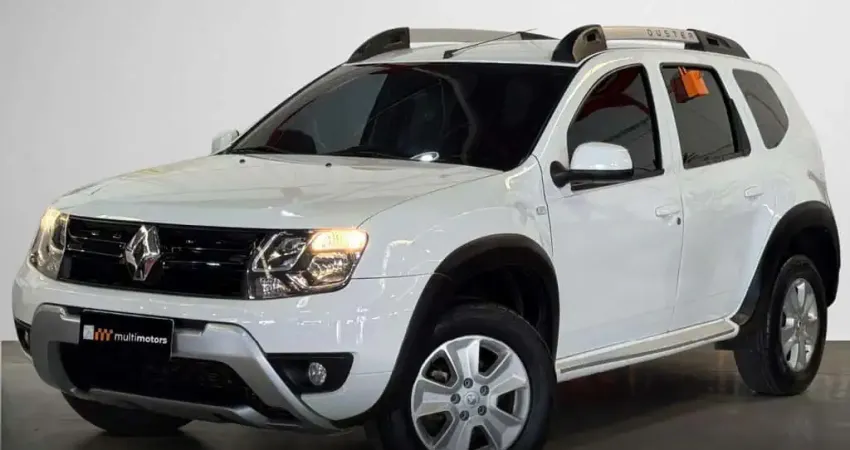 Renault Duster 1.6 Hi-Flex 16V Mec.  - Branca - 2015/2016