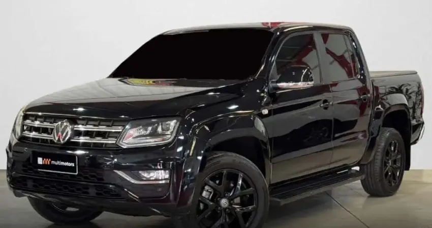 Volkswagen Amarok Highline CD 3.0 4x4 TB Dies. Aut.  - Preta - 2019/2019