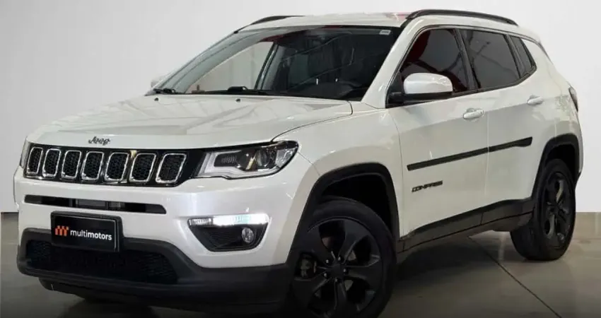 Jeep Compass LONGITUDE 2.0 4x2 Flex 16V Aut.  - Branca - 2017/2018