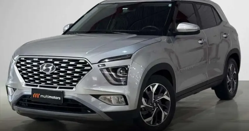 Hyundai Creta Limited 1.0 TB 12V Flex Aut.  - Prata - 2023/2024