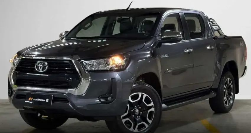 Toyota Hilux CD SRV 4x4 2.8 TDI Diesel Aut.  - Cinza - 2023/2024