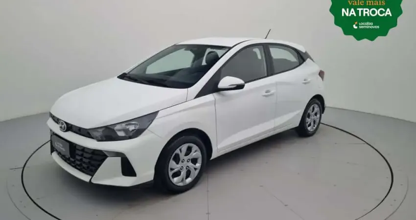 Hyundai Hb20 2025 1.0 12v flex comfort plus manual