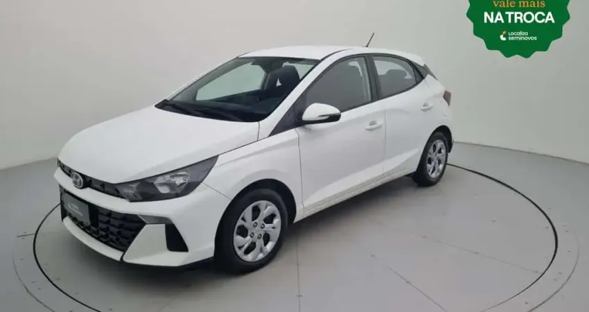 Hyundai Hb20 2025 1.0 12v flex comfort plus manual