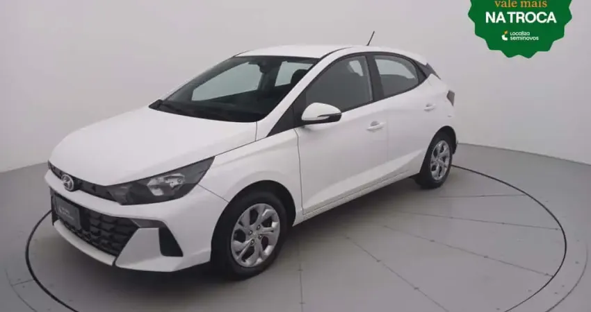 Hyundai Hb20 2025 1.0 12v flex comfort plus manual