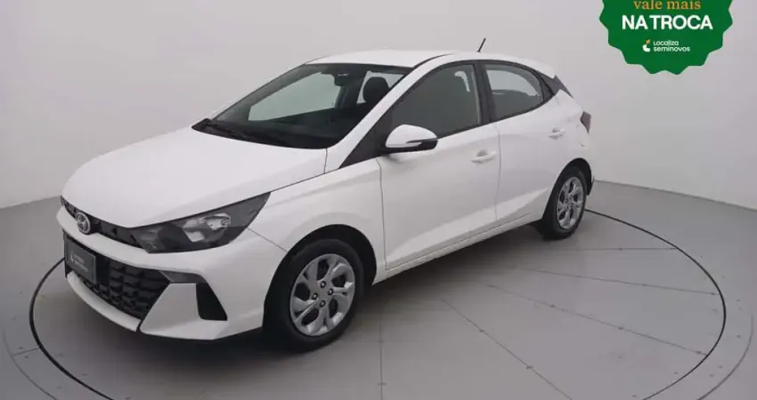 Hyundai Hb20 2025 1.0 12v flex comfort plus manual