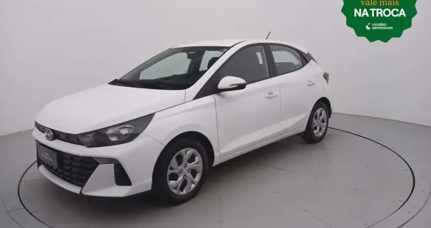 Hyundai Hb20 2025 1.0 12v flex comfort plus manual
