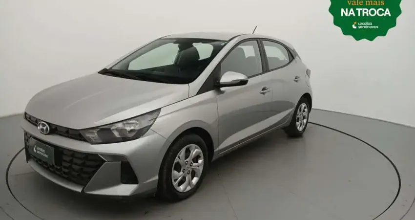 Hyundai Hb20 2025 1.0 12v flex comfort plus manual