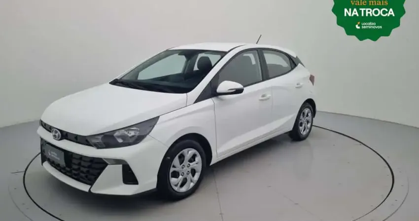 Hyundai Hb20 2025 1.0 12v flex comfort plus manual