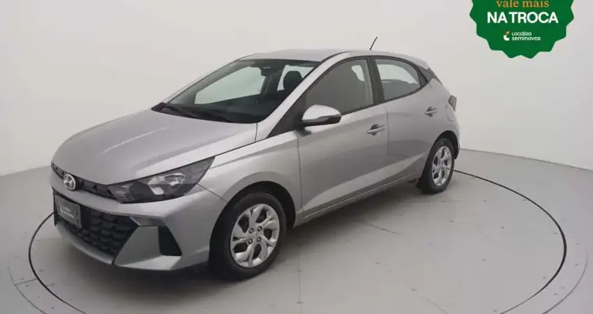 Hyundai Hb20 2025 1.0 12v flex comfort plus manual