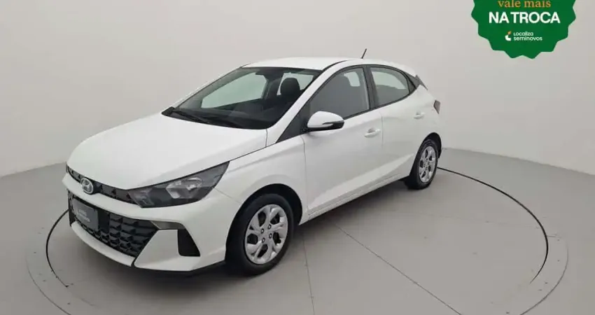 Hyundai Hb20 2025 1.0 12v flex comfort plus manual