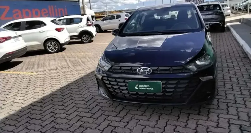 Hyundai Hb20 2025 1.0 12v flex comfort plus manual