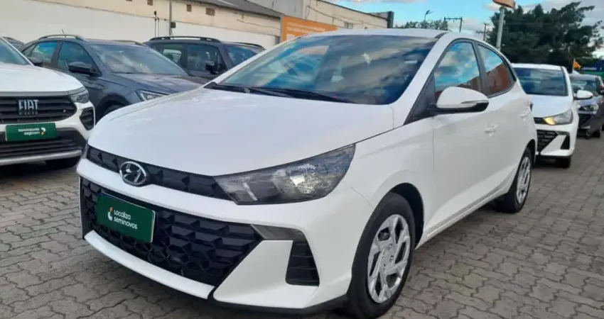 Hyundai Hb20 2025 1.0 12v flex comfort plus manual