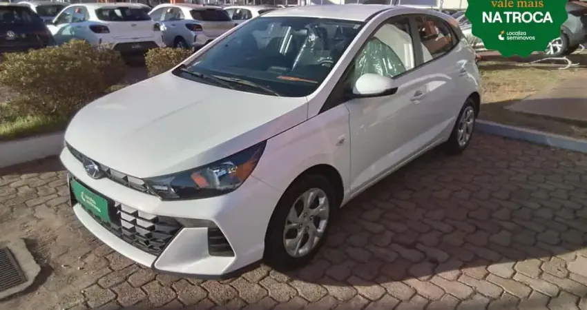 Hyundai Hb20 2025 1.0 12v flex sense plus manual