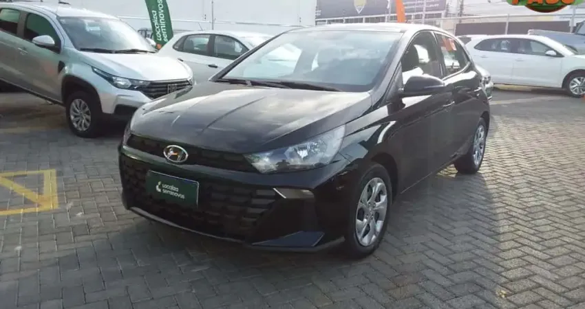 Hyundai Hb20 2025 1.0 12v flex comfort plus manual