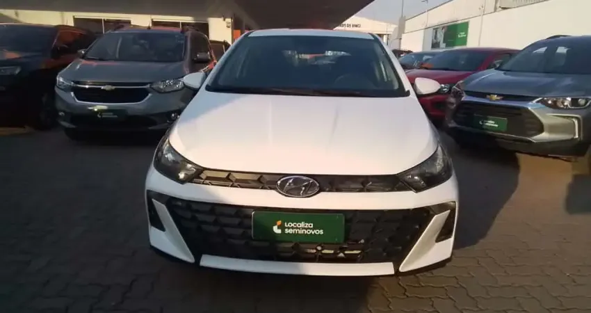 Hyundai Hb20 2024 1.0 12v flex sense plus manual