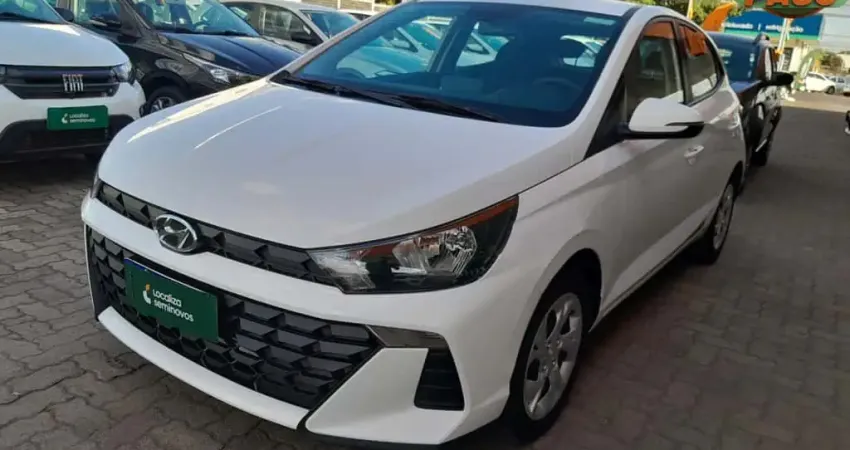 Hyundai Hb20 2025 1.0 12v flex comfort plus manual