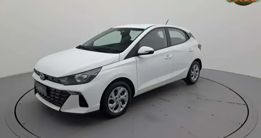 Hyundai Hb20 2025 1.0 12v flex comfort plus manual