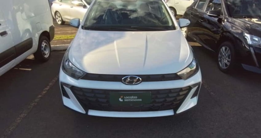 Hyundai Hb20 2025 1.0 12v flex comfort plus manual