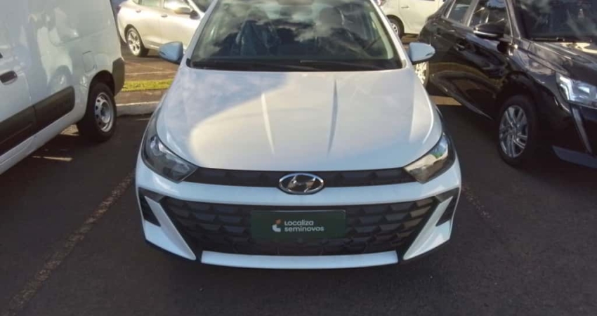 Hyundai Hb20 2025 1.0 12v flex comfort plus manual
