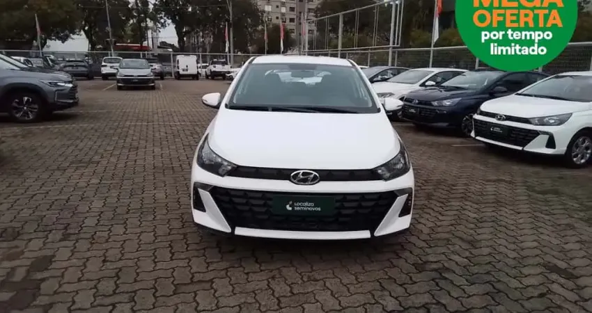 Hyundai Hb20 2025 1.0 12v flex comfort plus manual
