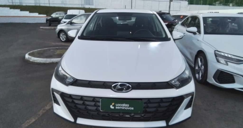 Hyundai Hb20 2025 1.0 12v flex comfort plus manual