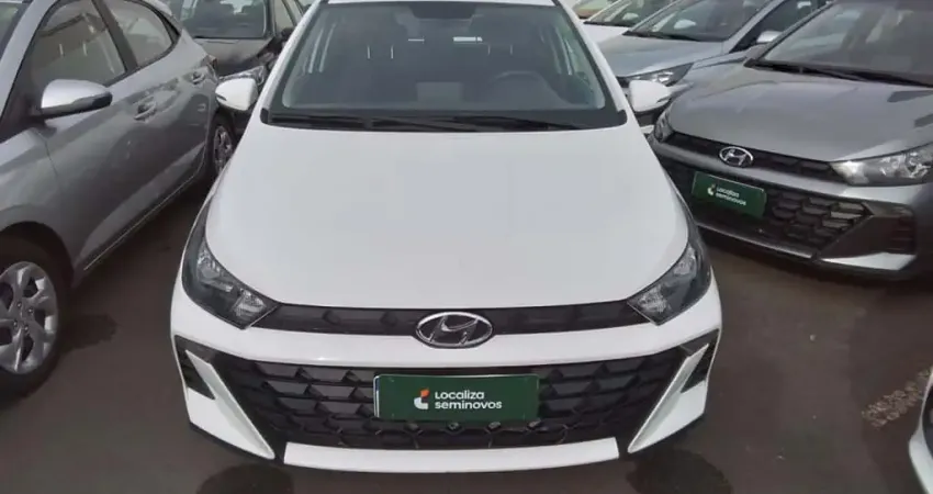 Hyundai Hb20 2025 1.0 12v flex comfort plus manual