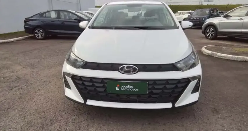 Hyundai Hb20s 2024 1.0 12v flex comfort plus manual