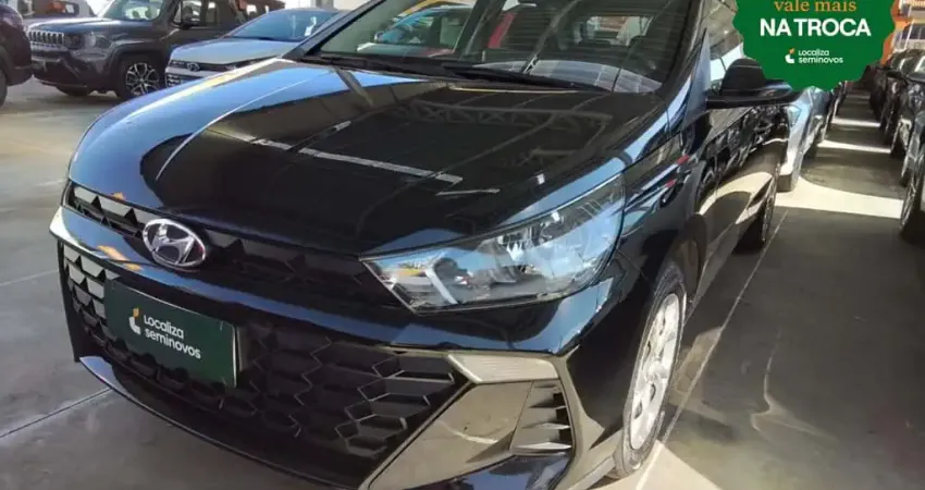 Hyundai Hb20 2024 1.0 12v flex comfort plus manual