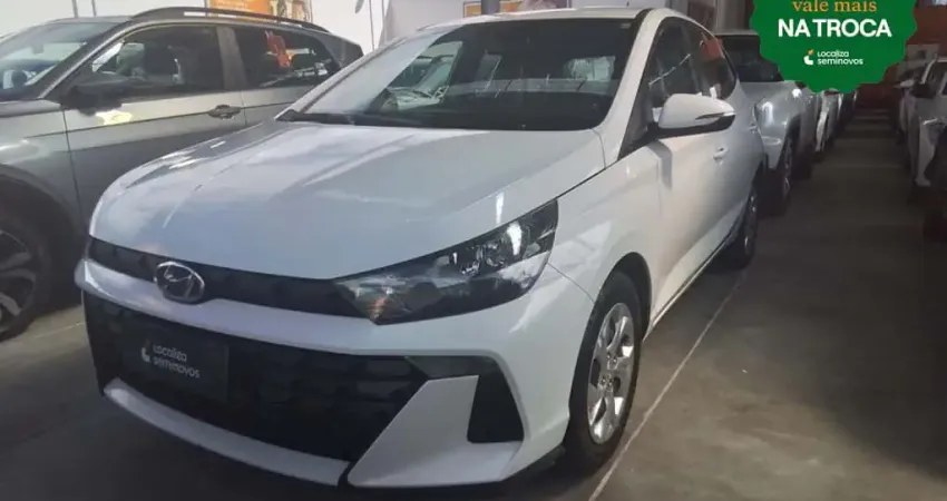 Hyundai Hb20 2025 1.0 12v flex comfort plus manual