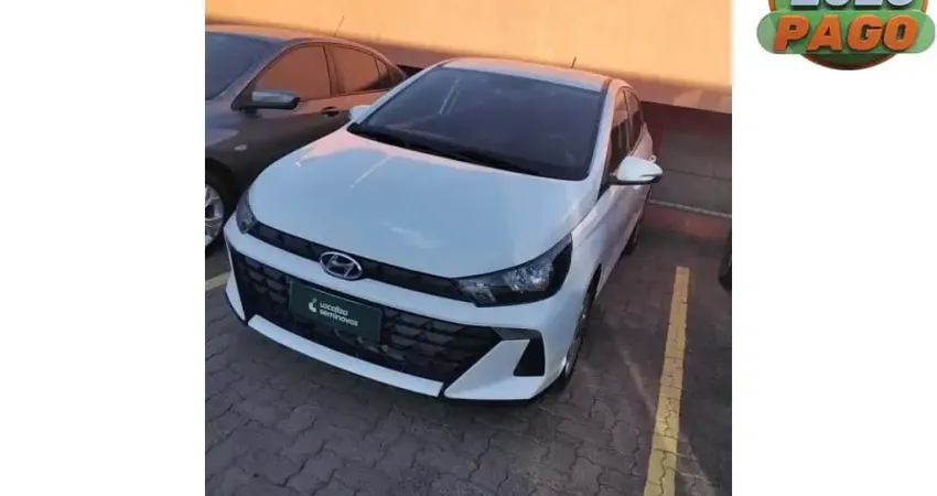 Hyundai Hb20 2025 1.0 12v flex comfort plus manual