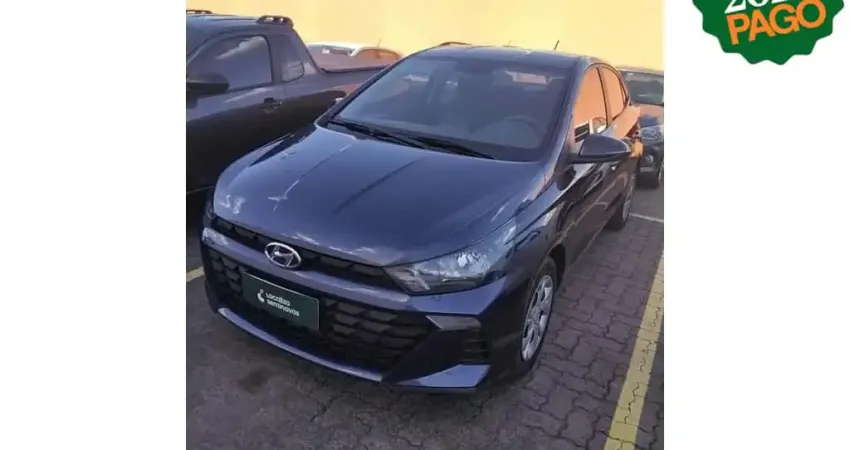 Hyundai Hb20s 2024 1.0 12v flex comfort manual