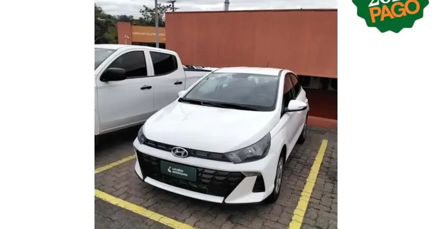 Hyundai Hb20 2025 1.0 12v flex comfort plus manual