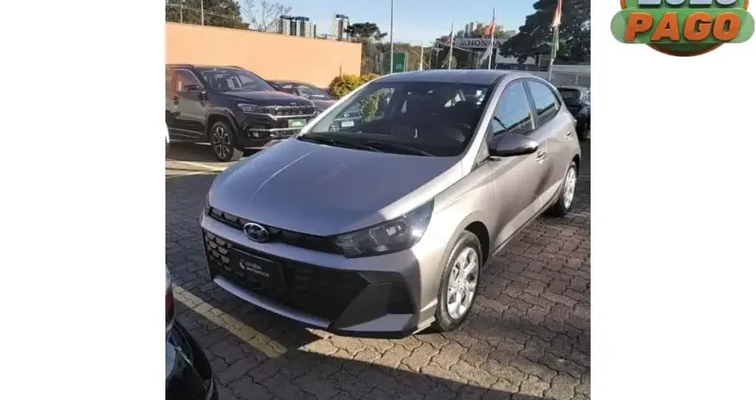 Hyundai Hb20 2025 1.0 12v flex comfort plus manual