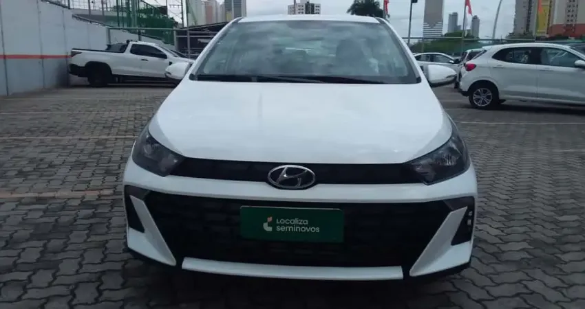 Hyundai Hb20s 2025 1.0 12v flex comfort plus manual