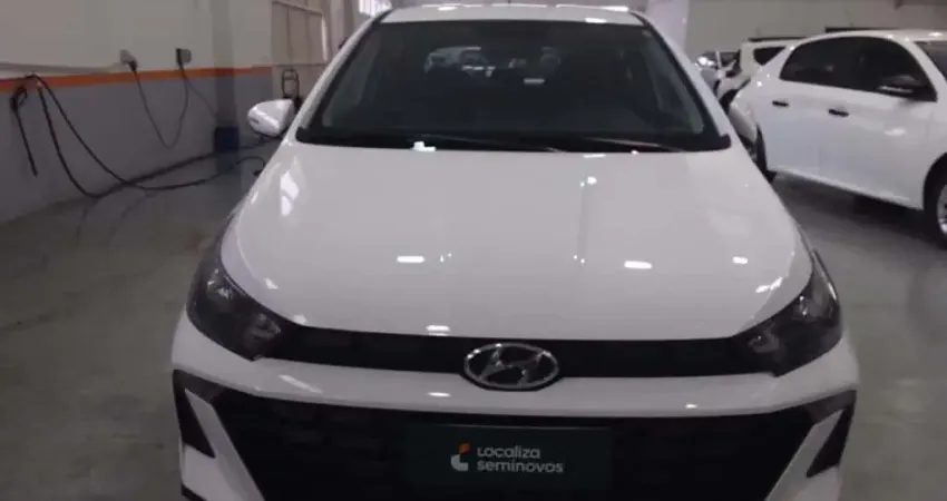 Hyundai Hb20 2025 1.0 12v flex comfort plus manual