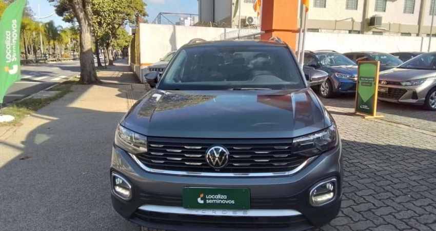 Volkswagen T-cross 2022 1.4 250 tsi total flex highline automático