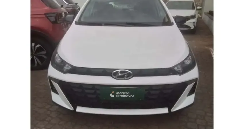 Hyundai Hb20 2024 1.0 12v flex sense manual