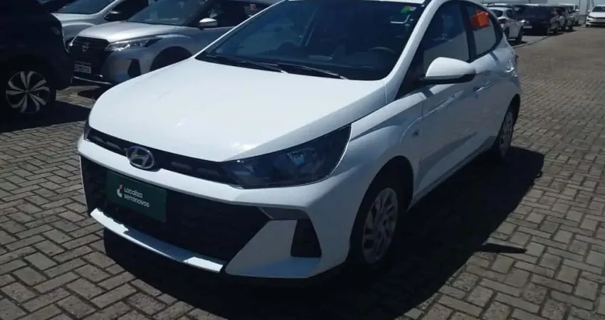 Hyundai Hb20 2024 1.0 12v flex sense plus manual