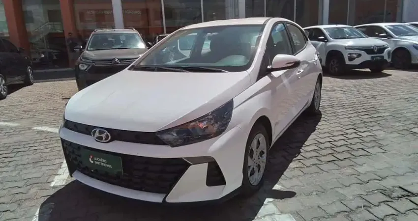 Hyundai Hb20 2025 1.0 12v flex comfort plus manual