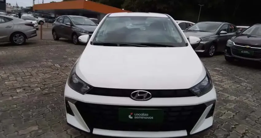 Hyundai Hb20 2025 1.0 12v flex comfort plus manual