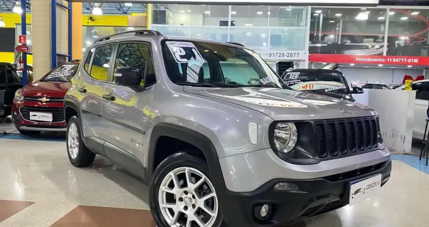 Jeep Renegade SPORT AT - Prata - 2021/2021